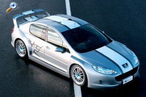 design extrieur de la Peugeot 407 SILHOUETTE